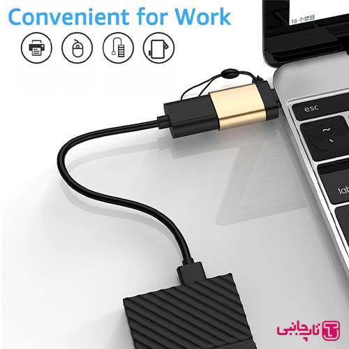 تبدیل USB-C به لایتنینگ اورجینال