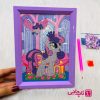 بازی آموزشی مدل ساخت تابلو نقاشی الماسی طرح حیوانات C168-4