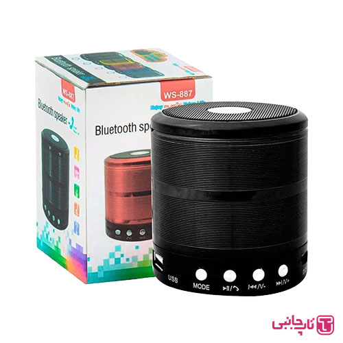 مینی اسپیکر بلوتوثی مدل WS-887