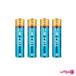 باتری نیم قلم دی ام سل مدل R6P-S4 DM-CELL (شیرینگ)