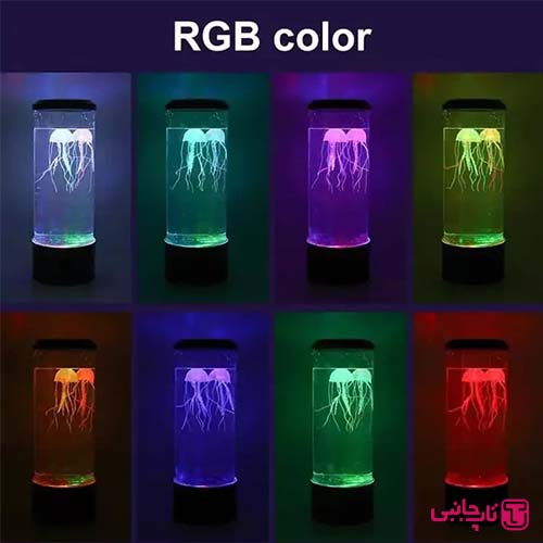 چراغ خواب آکواریومی عروس دریایی JELLYFISH