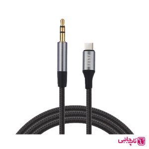کابل تبدیل TYPE-C به AUX مدل PQ-A07 PQBD