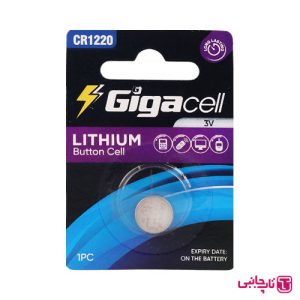 باتری سکه ای گیگاسل مدل CR1220 Gigacell