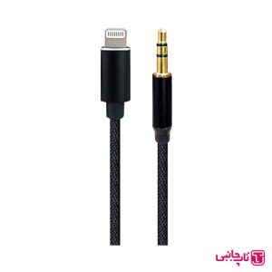 کابل تبدیل LIGHTNING به AUX مدل HI-FI STEREO