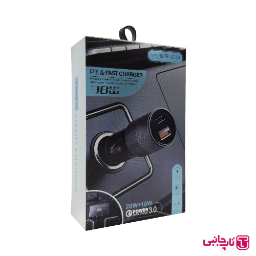 شارژر فندکی خودرو 38 وات