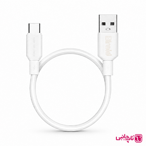 کابل شارژ USB به Type-C بیروید مدل BUC101 Biroid