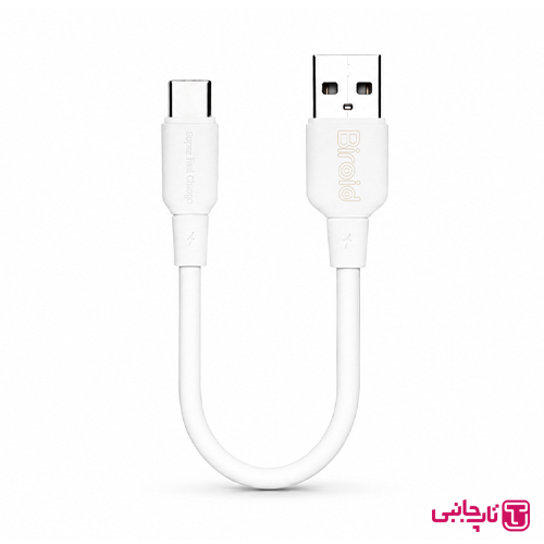کابل شارژ USB به Type-C بیروید مدل BUC101 Biroid